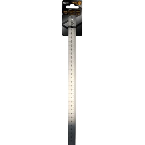 Нержавеющая складная линейка 2x300 мм Vorel 19740