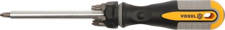 Телескопическая отвертка с 7 битами Vorel (64650)