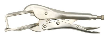 Затискач для ручної зварки W-Типу 225 мм Vorel 44400 Затискач для ручної зварки W-Типу 225 мм Vorel 44400