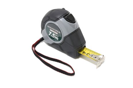 Рулетка 5мх19мм (магнитный зацеп, автоблокировка, двухкомпонентный корпус), блистер ROCKFORCE RF-5096P805