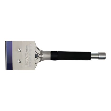 Скребок для пола, стальное лезвие, с ударной ручкой, Yato YT-52840