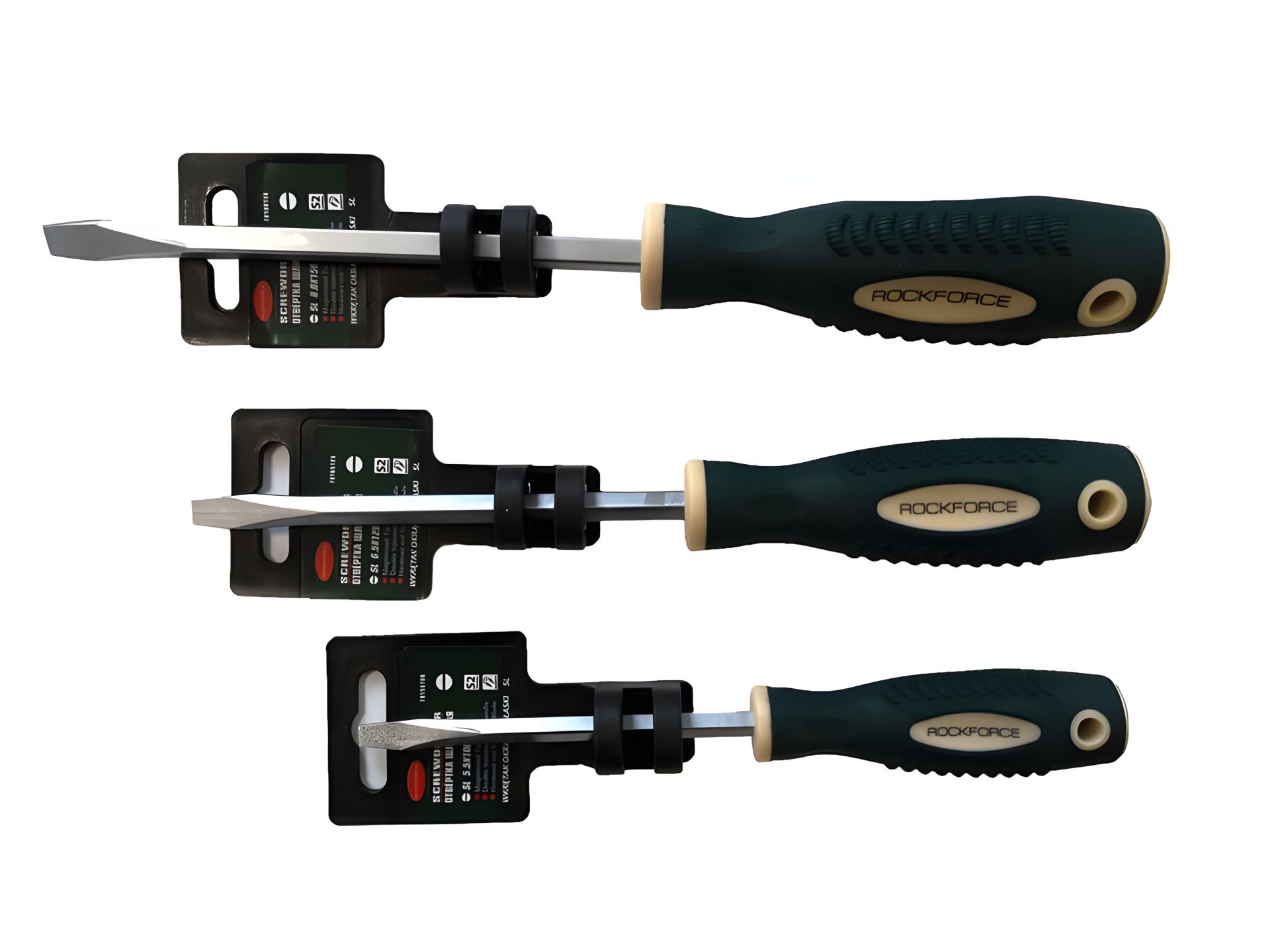 Отвертка шлицевая магнитная "Profi" S2 SL8.0х150мм, в пластиковом держателе ROCKFORCE RF-70180150 Отвертка шлицевая магнитная "Profi" S2 SL8.0х150мм, в пластиковом держателе ROCKFORCE RF-70180150