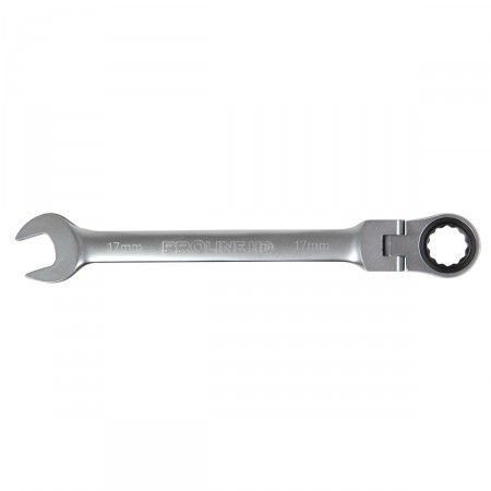 Ключ комбинированный шарнирный с трещоткой 10мм CRV PROLINE HD 35450