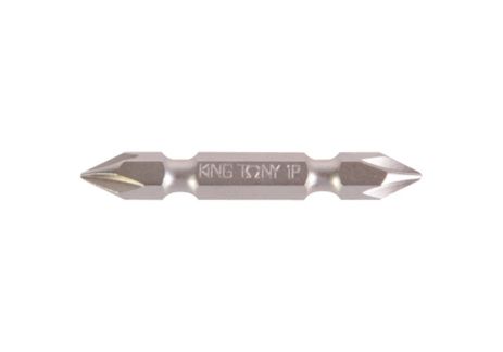 Біта філіпс двостороння 1/4" №1 50 мм KING TONY 155001P