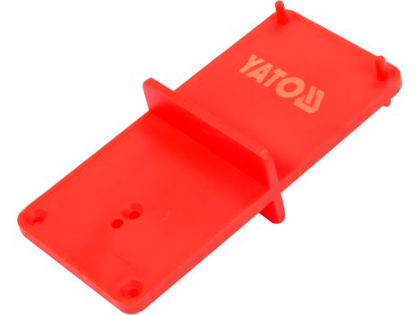 Шаблон розмічальний для встановлення дверних завіс 35/40 мм, 85х40х22 мм, Yato YT-44135