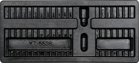 Вклад в инструментальной шкафы пустой, для отверточных вставок Yato YT-55381