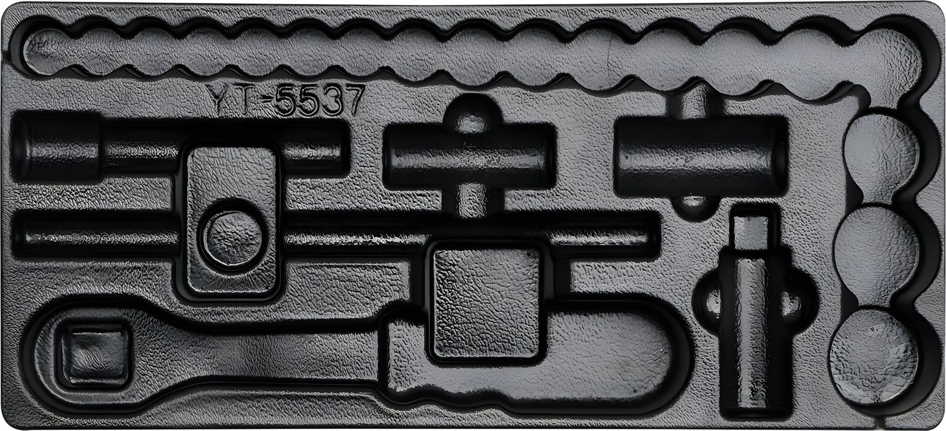 Пустой вкладыш в инструментальный шкаф для торцевых насадок, Yato YT-55371 Пустой вкладыш в инструментальный шкаф для торцевых насадок, Yato YT-55371