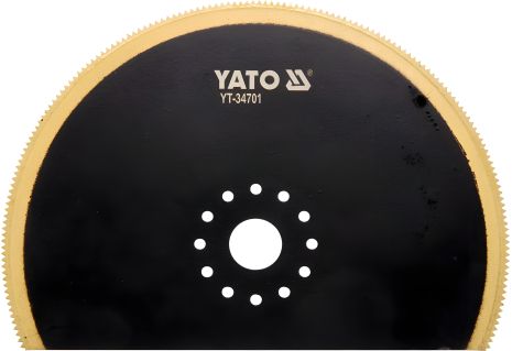 Насадка для реноватора, режущая по дереву и металлу, полдиск 100 мм Yato YT-34701
