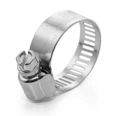 Сталевий хомут оцинкований, 12,7 мм, Ø - 18-32 мм INTERTOOL TC-0118