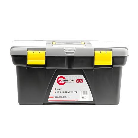 Ящик для інструментів 21.5" 536*292*271мм INTERTOOL BX-0321