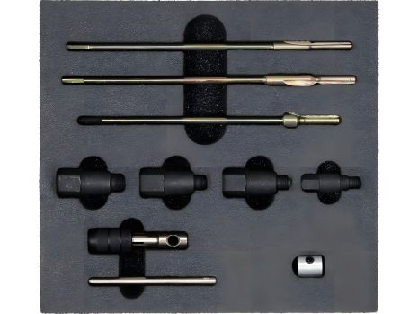 Набор для чистки свечных гнезд зажигания M8х1,0; M10х1,0; M10х1,25; M12х1,25, 10 шт. Yato YT-17712