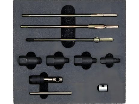 Набір для чищення отворів та гнізд свічок запалення M8х1,0; M10х1,0; M10х1,25; M12х1,25, 10 елементів Yato YT-17712 Набір для чищення отворів та гнізд свічок запалення M8х1,0; M10х1,0; M10х1,25; M12х1,25, 10 елементів Yato YT-17712