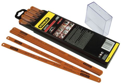 Полотно "Rubis" 300 мм для ножовки по металлу молибденовое жесткое 5 шт. STANLEY 2-15-906 Полотно "Rubis" 300 мм для ножовки по металлу молибденовое жесткое 5 шт. STANLEY 2-15-906