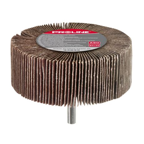 Круг шлифовальный лепестковый на штоке 40х20х6мм Р60 PROLINE 44822