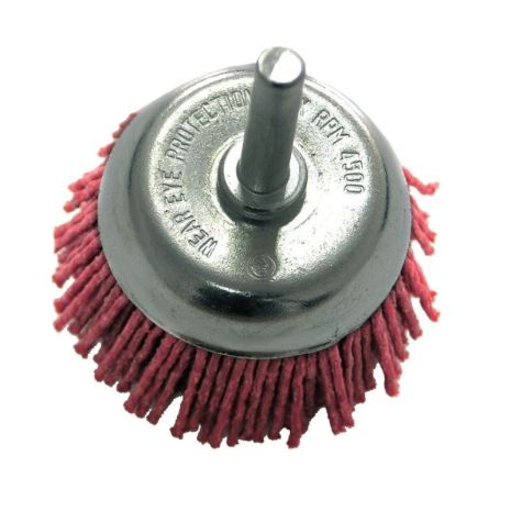 Щётка чашечная нейлоновая 50мм (шток 6мм) PROLINE 32915 Щётка чашечная нейлоновая 50мм (шток 6мм) PROLINE 32915