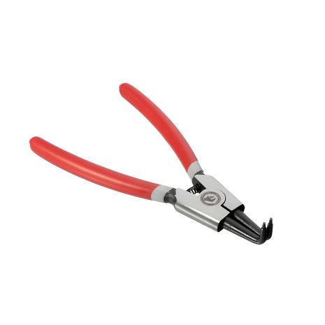 Щипці для стопорних кілець, 150 мм, вигнуті, на розтиск INTERTOOL HT-7008