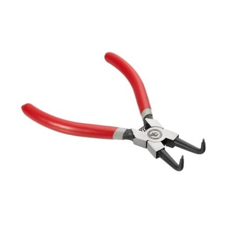 Щипцы для снятия и установки стопорных колец 150мм, изогнутые на сжим INTERTOOL HT-7006