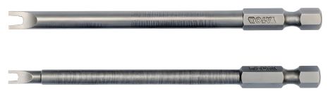 Набір викруткових насадок Spanner 1/4" №6 та №10 100 мм 2 шт, Yato YT-0499