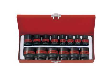 Набор ударных головок 1/2" дюймовых 14 ед. KING TONY 4414SP