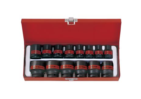 Набір ударних головок 1/2" дюймових 14 од. KING TONY 4414SP