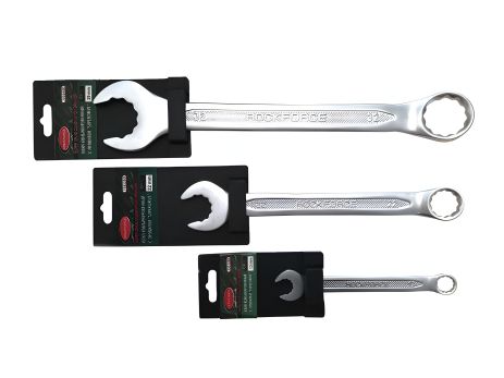 Ключ комбинированный с профилем "Super drive" 10мм" на пластиковом держателе ROCKFORCE WMC TOOLS RF-75510SD Ключ комбинированный с профилем "Super drive" 10мм" на пластиковом держателе ROCKFORCE WMC TOOLS RF-75510SD