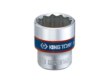 Головка 3/8" 12 гранн. 22 мм KING TONY 333022M