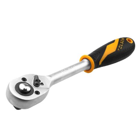 Реверсивная храповая рукоятка ПРОФИ 210 мм Tolsen 15119 Реверсивная храповая рукоятка ПРОФИ 210 мм Tolsen 15119