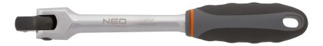 Шарнірна рукоятка 1/2, сталь CrV, двокомпонентна рукоятка NEO 08-559 Шарнірна рукоятка 1/2, сталь CrV, двокомпонентна рукоятка NEO 08-559