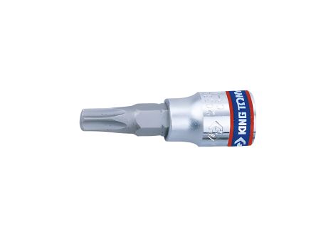 Бита в головке TORX 1/4" T25 L 37 мм от KING TONY 203325