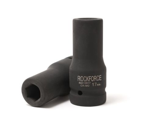 Головка ударная глубокая 3/4", 17мм (6гр.) ROCKFORCE FORSAGE RF-46510017