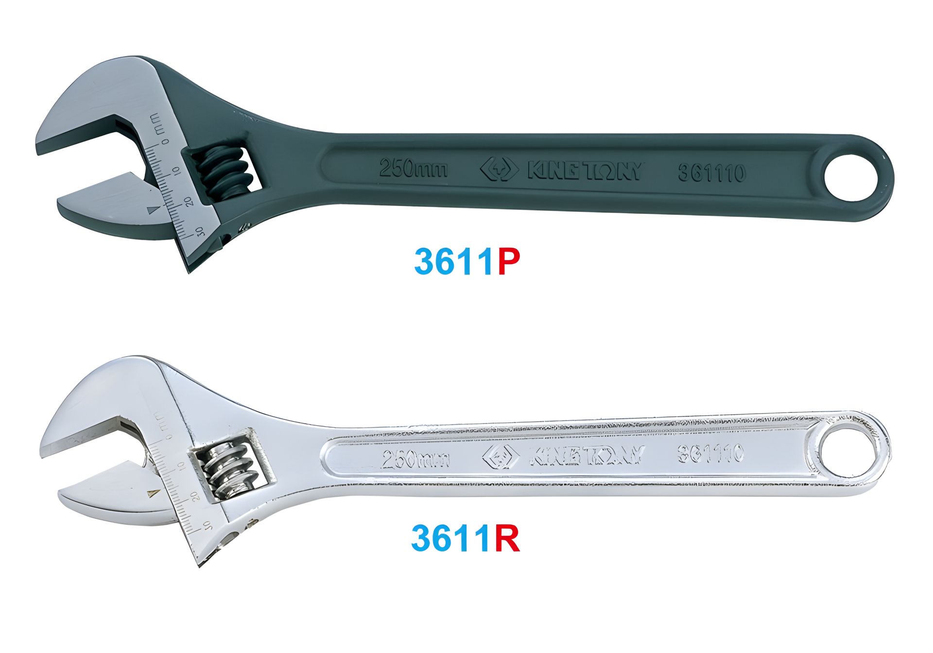 Ключ розвідний 150х20 мм (блістер) KING TONY 3611-06R Ключ розвідний 150х20 мм (блістер) KING TONY 3611-06R