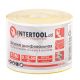 Шкурка шлифовальная, бумажная основа, К180, 115 мм × 50 м INTERTOOL BT-0823