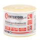 Шкурка шліфувальна, паперова основа, К180, 115 мм × 50 м INTERTOOL BT-0823