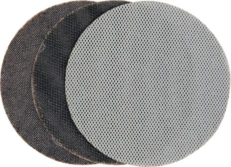 Абразивные диски 225 мм для шлифмашины по штукатурке, зернистость G60, на липучке, 3 шт., Yato YT-845803