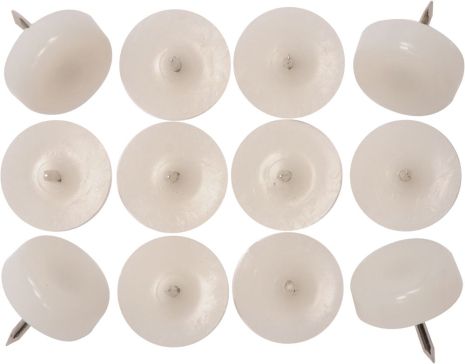 Прокладки пластиковые на гвоздь. 18 мм. Набор 12 шт [16/288] Vorel 74935