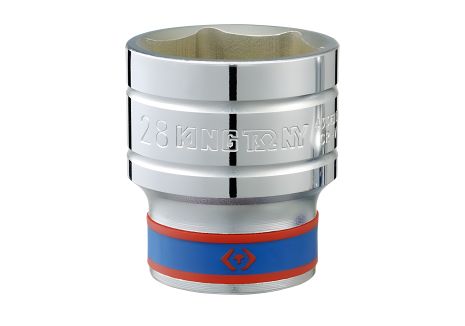 Шестигранная головка 1/2" 13 мм, KING TONY 433513MR