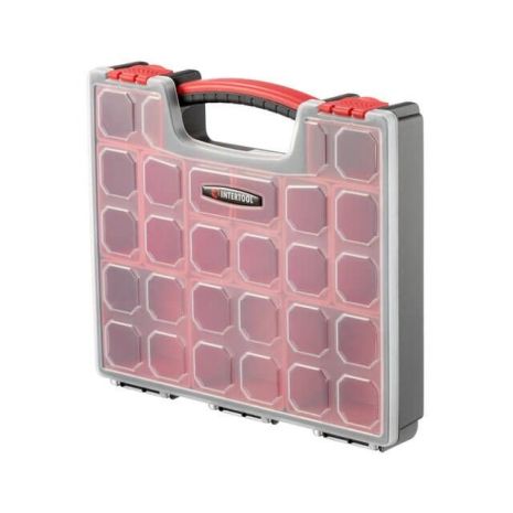 Органайзер 12", 13 лотков, 31.5х27х6 cm INTERTOOL BX-4031 Органайзер 12", 13 лотков, 31.5х27х6 cm INTERTOOL BX-4031