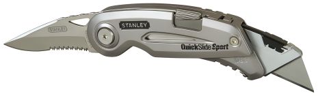Ніж з двома лезами 120 мм "QuickSlide Sport Utility Knife" STANLEY 0-10-813 Ніж з двома лезами 120 мм "QuickSlide Sport Utility Knife" STANLEY 0-10-813