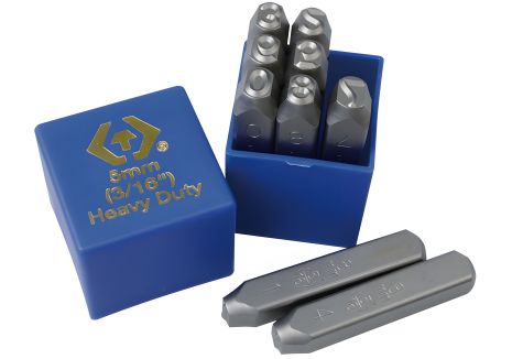 Цифри, набір ударних тавр 8 мм, 9 предметів KING TONY 11409SQ08