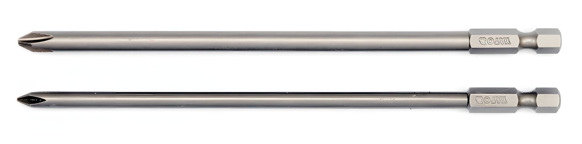 Philips отверточные насадки набор 1/4" PH1х150 мм, PH2х150 мм 2 шт Yato YT-0489 Philips отверточные насадки набор 1/4" PH1х150 мм, PH2х150 мм 2 шт Yato YT-0489