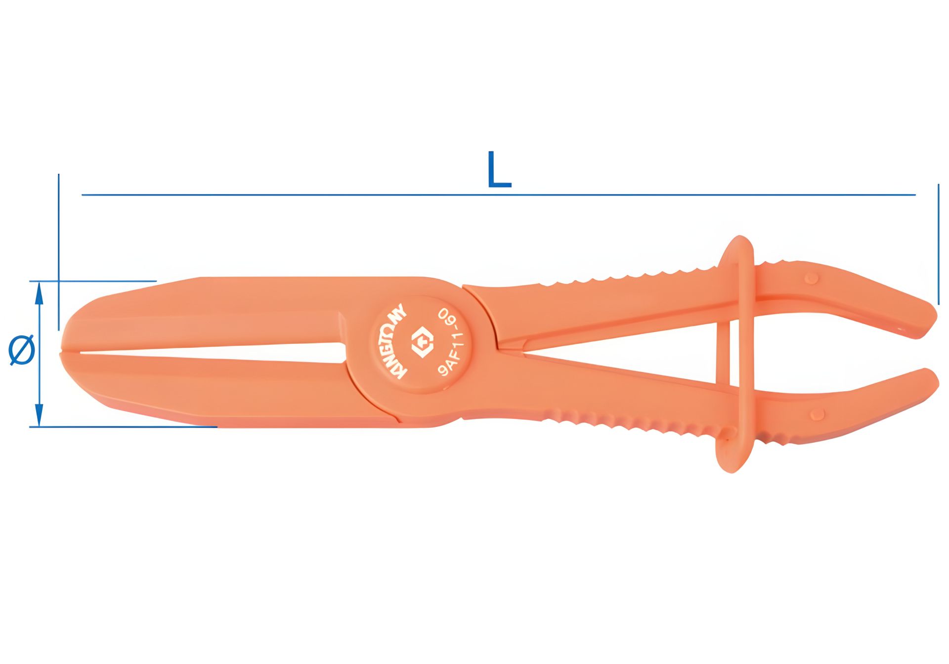 Гідравлічний затискач для шлангів 30 мм KING TONY 9AF11-30 Гідравлічний затискач для шлангів 30 мм KING TONY 9AF11-30