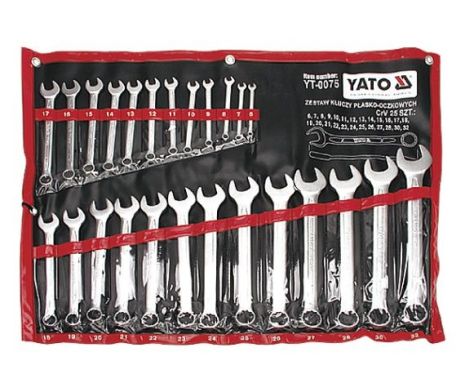 Набір ключів комбінір 25шт.