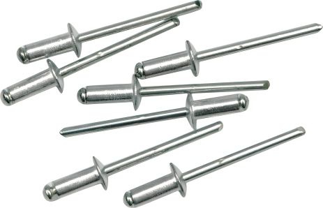Заклёпки алюмин. 9,6х4 мм 50 шт. Vorel 70410