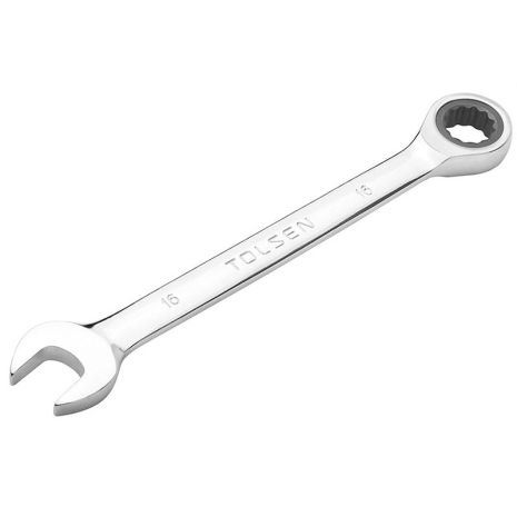 Ключ комбінований храповий 15 мм Tolsen 15211