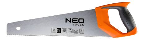 Ножівка для різання 400 мм, 11TPI, двокомп., тристороннє заточ. NEO 41-061