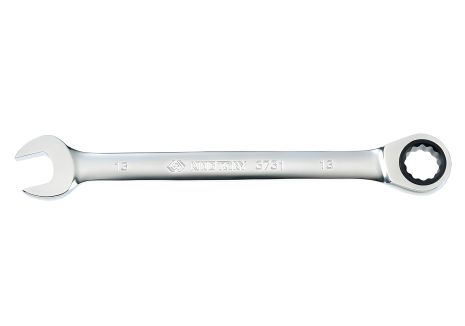 Комбинированный ключ с трещоткой 22 мм KING TONY 373122M