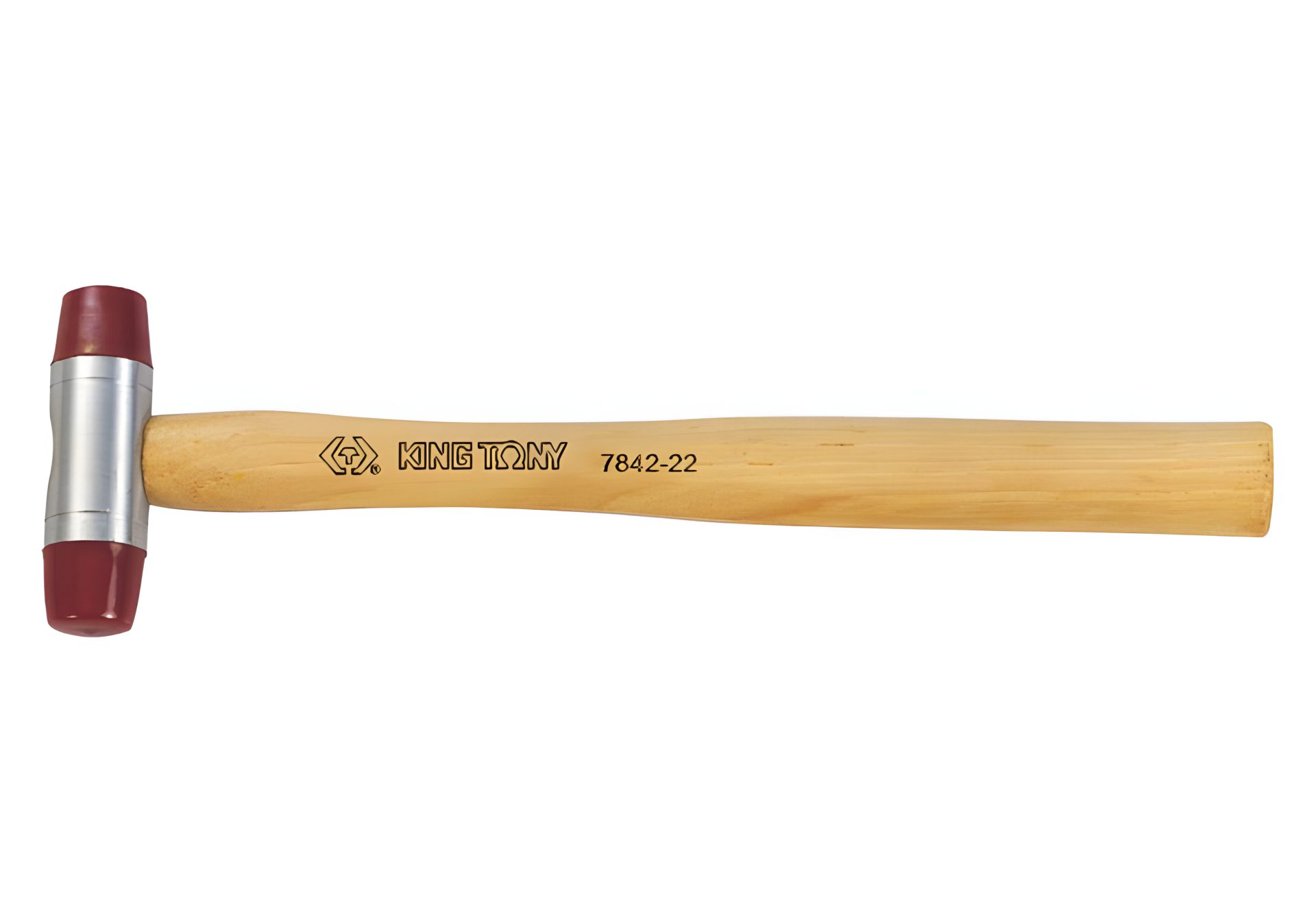 Молоток рихтувальний 110 гр. (м'який бойок) KING TONY 7842-22 Молоток рихтувальний 110 гр. (м'який бойок) KING TONY 7842-22