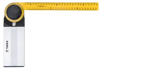 Алюмінієвий кутомір розвідний 500x240 мм, Topex 30C345