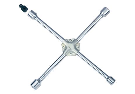 Хрестоподібний ключ 17х19х21х22 мм, 1/2" L=400 мм KING TONY 19911722 Хрестоподібний ключ 17х19х21х22 мм, 1/2" L=400 мм KING TONY 19911722