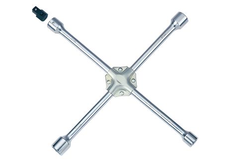 Крестообразный ключ 17х19х21х22 мм, 1/2" L=400 мм KING TONY 19911722